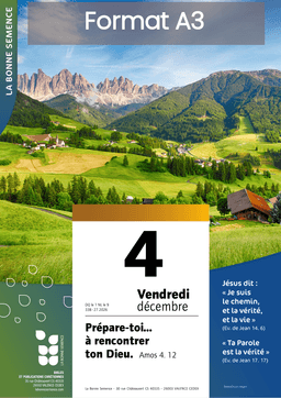 image du produit Affiche - Calendrier La Bonne Semence