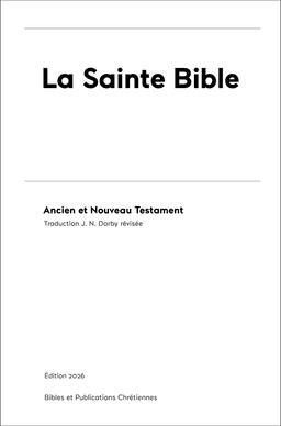 image du produit Bible Darby révisée format standard, rigide velours rouge framboise
