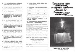 image du produit Qui est Jésus Christ d'après la Bible ?
