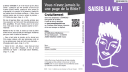 image du produit Saisis la vie ! (paquet de 100)