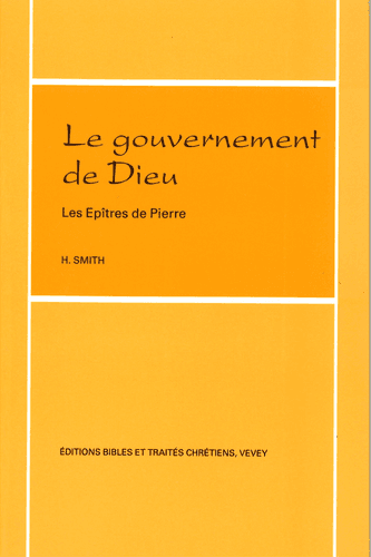image du produit Le gouvernement de Dieu, les épîtres de Pierre