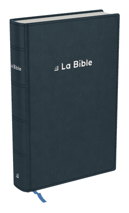 image du produit Bible Darby Révisée format standard, souple bleu