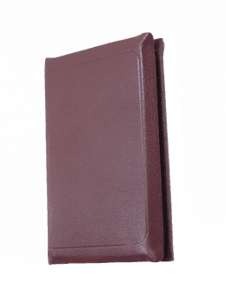 image du produit Bible cuir grenat, petit format, ancienne prés.