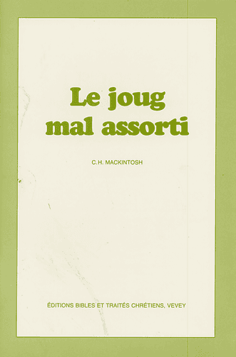 image du produit Le joug mal assorti