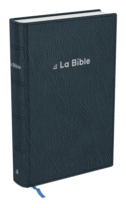 image du produit Bible Darby Révisée format compact, souple bleu
