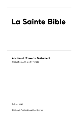 image du produit Bible Darby Révisée format standard, souple gris
