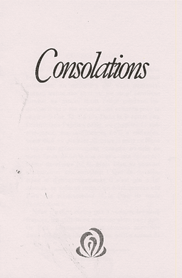 image du produit Consolations