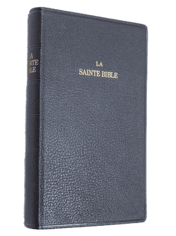 image du produit Bible cuir noir, grand format, ancienne prés.