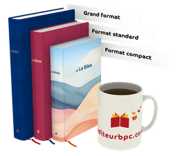 image du produit Bible Darby Révisée format standard, rigide lin beige