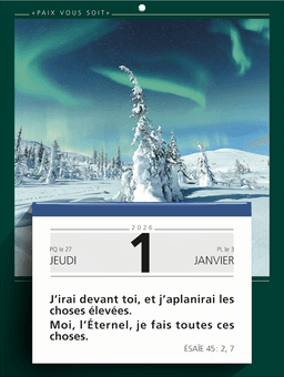 image du produit Paix vous soit, 2026