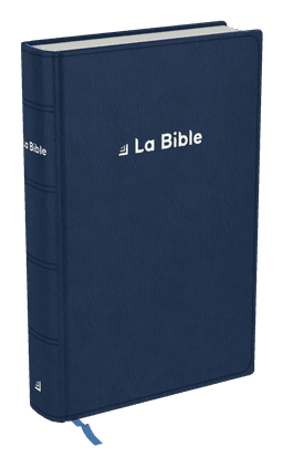 image du produit Bible Darby Révisée format compact, souple bleu