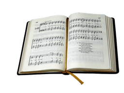 image du produit Hymnes et Cantiques ancienne édition, skinluxe souple, grenat, tranches or, grand  format