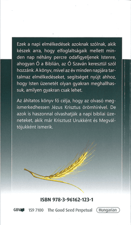 image du produit La Bonne Semence, perpétuel, livre, Hongrois