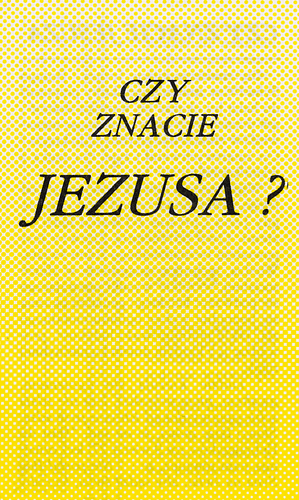 image du produit Connaissez-vous Jésus ? Polonais