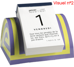 image du produit Une parole pour aujourd'hui, support bureau, 2027