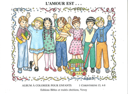 image du produit Coloriages : l'amour est ... (FDE)
