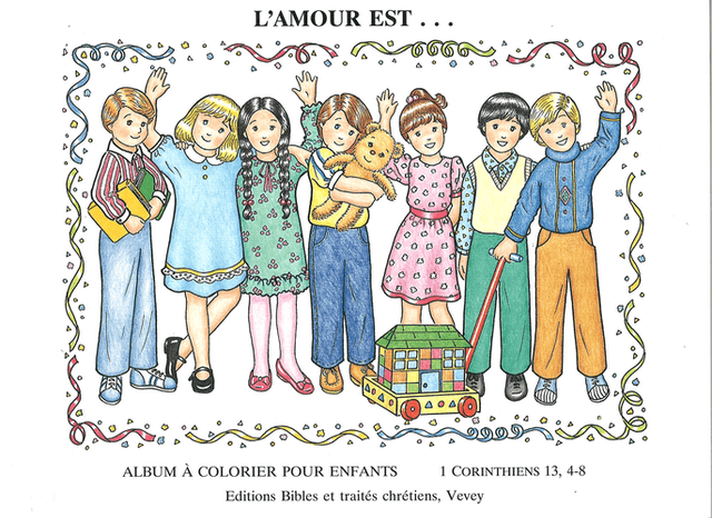 image du produit Coloriages : l'amour est ... (FDE)