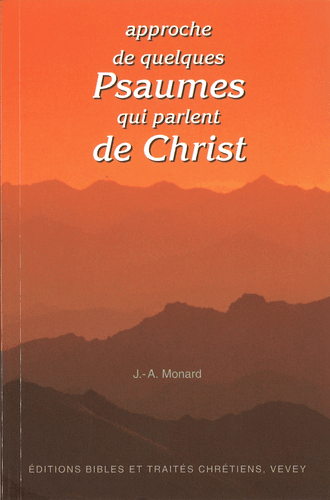 image du produit Approche de quelques psaumes qui parlent de Christ