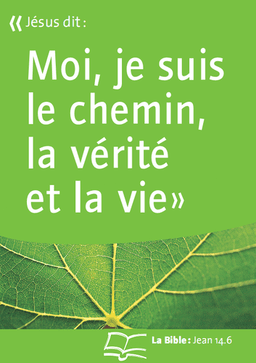 image du produit Affiche - Je suis le chemin, la vérité et la vie