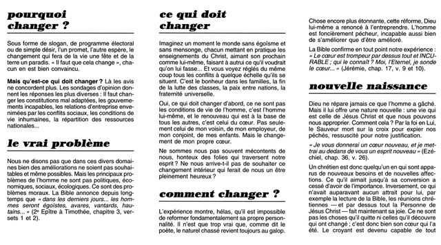 image du produit Changement (paquet de 100)