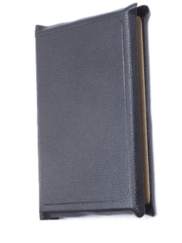 image du produit Bible cuir noir, petit format, ancienne prés.