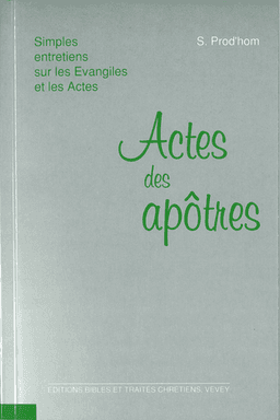 image du produit Simples entretiens sur les Actes des Apôtres