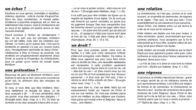 image du produit Être chrétien (paquet de 100)