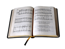 image du produit Hymnes et Cantiques ancienne édition, skinluxe souple, noir, tranches or, grand  format