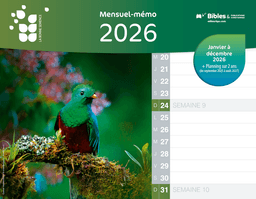 image du produit Mensuel-mémo, 2026
