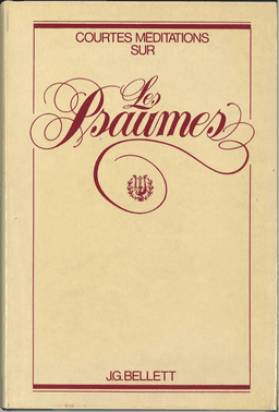 image du produit Méditations sur les Psaumes, relié