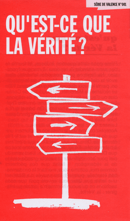 image du produit Qu'est-ce que la vérité ? (paquet de 100)