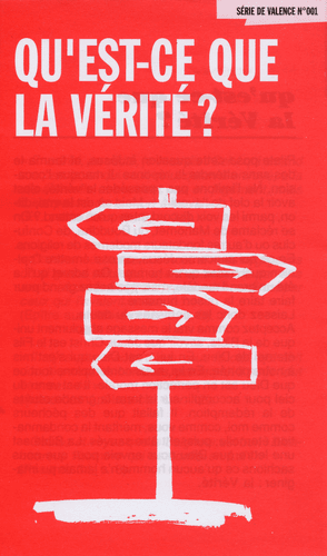 Produit Qu'est-ce que la vérité ? (paquet de 100)