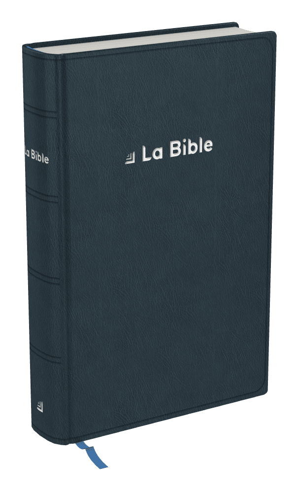 Produit Bible Darby Révisée format compact, souple bleu