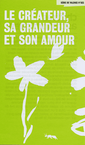 image du produit Le créateur, sa grandeur et son amour (paquet de 100)