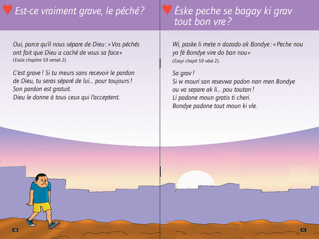image du produit Le grand Dieu et ton petit coeur, Créole haïtien