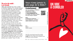 image du produit Un vide à combler (paquet de 100)