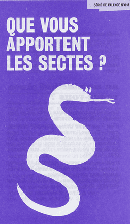 image du produit Que vous apportent les sectes ? (paquet de 100)