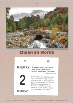 image du produit Cheering Words, Anglais, 2026