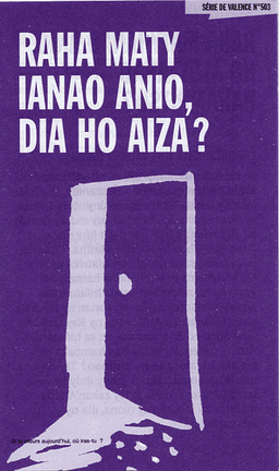 image du produit Si tu meurs aujourd'hui, malgache