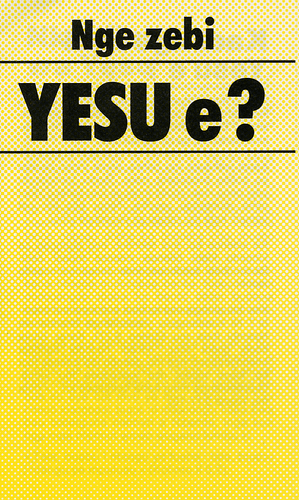 image du produit Connaissez-vous Jésus ? Kikongo