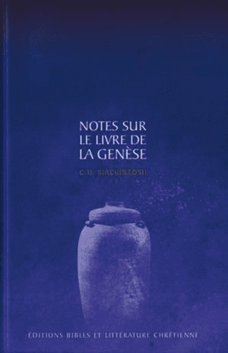 image du produit Notes sur le livre de la Genèse