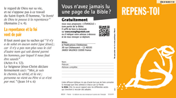 image du produit Repens-toi (paquet de 100)