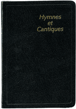 image du produit Hymnes et Cantiques ancienne édition, skinluxe souple, noir, tranches or, petit format