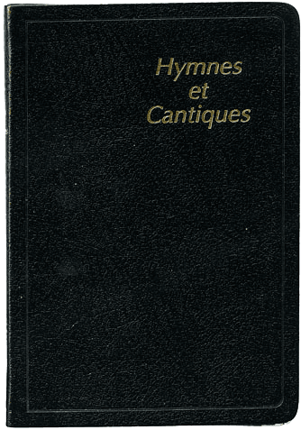 image du produit Hymnes et Cantiques ancienne édition, skinluxe souple, noir, tranches or, petit format