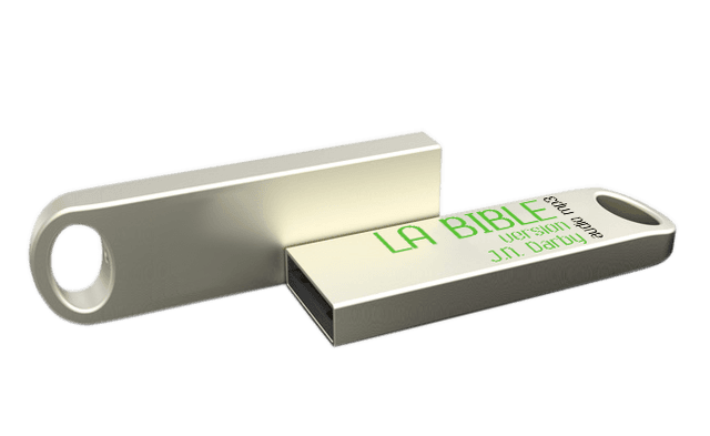 image du produit Clé USB Bible Darby Audio format MP3