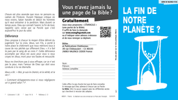 image du produit La fin de notre planète (paquet de 100)