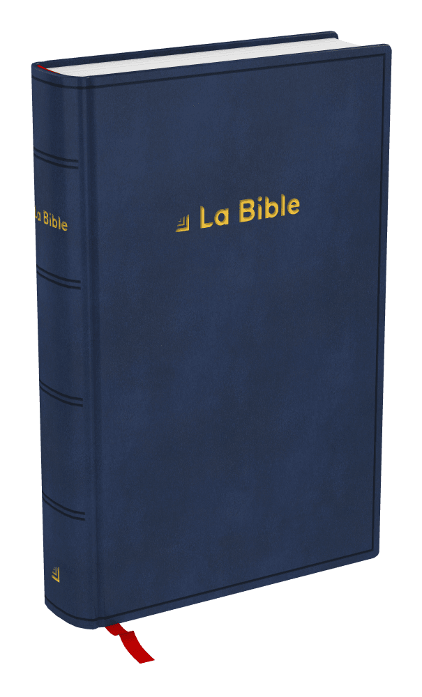 Produit Bible Darby Révisée format compact, rigide bleu