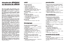 image du produit Témoins de Jéhovah ou témoins de Jésus ?