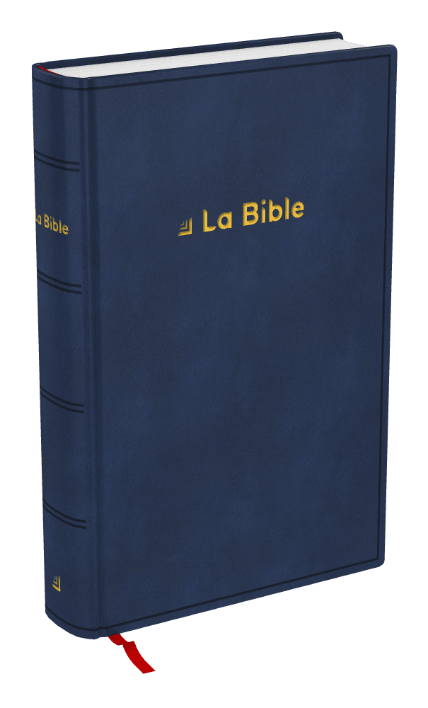 Produit Bible Darby Révisée format compact, rigide bleu