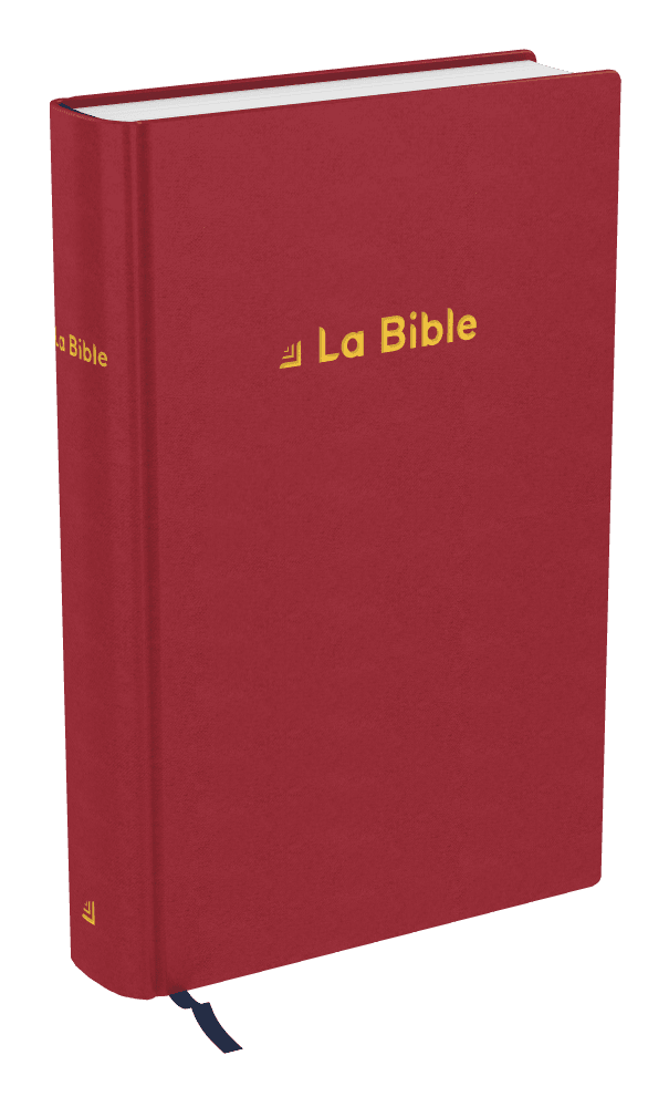 Produit Bible Darby Révisée format compact, rigide velours rouge